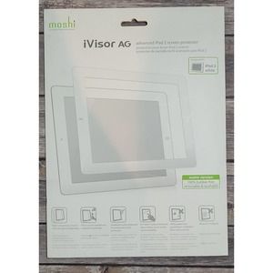 Moshi iVisor Clear Screen Protector for iPad 2 Bubble Free Matte Version A1